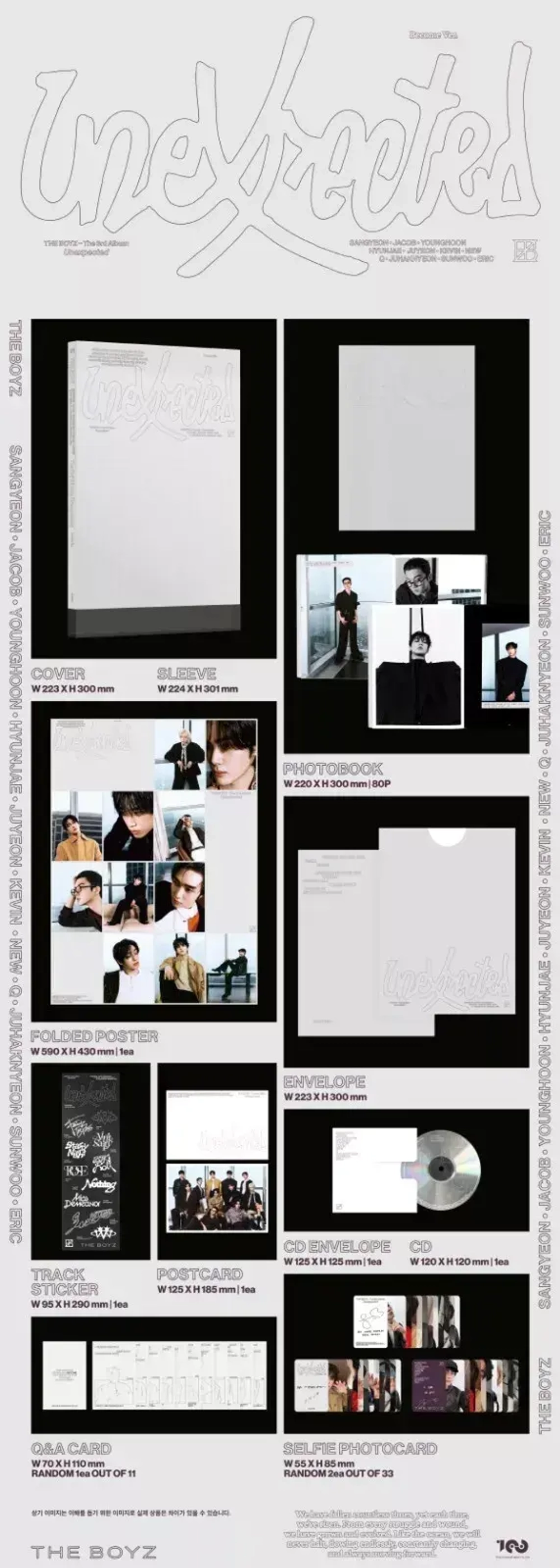 Альбом THE BOYZ - Unexpected [Photobook ver.] (Become ver.)