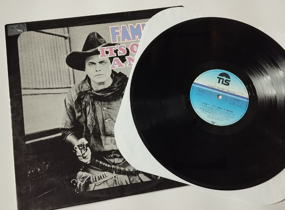 Винтажная виниловая пластинка LP Family It is Only A Movie (Germany 1984)