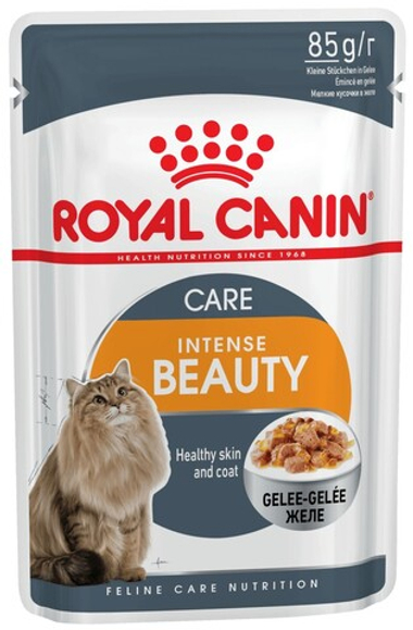 Royal Canin Intense Beauty в желе пауч для кошек 85 г