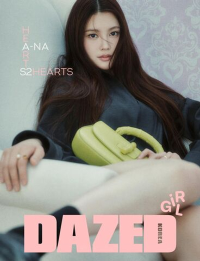 публикация DAZED & CONFUSED - 2025 GIRL Edition Hearts2Hearts A-NA G Type
