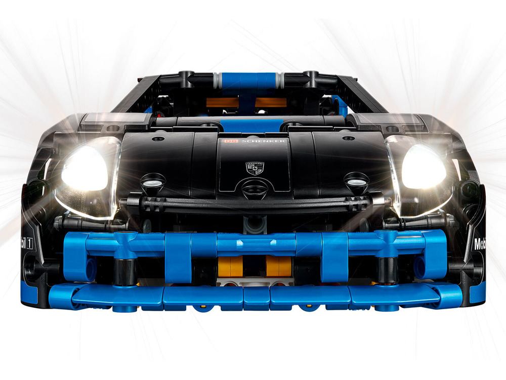 Конструктор Лего Техник Гоночный автомобиль порше | LEGO Technic Porsche GT4 e-Performance 42176, 834 деталей 10+