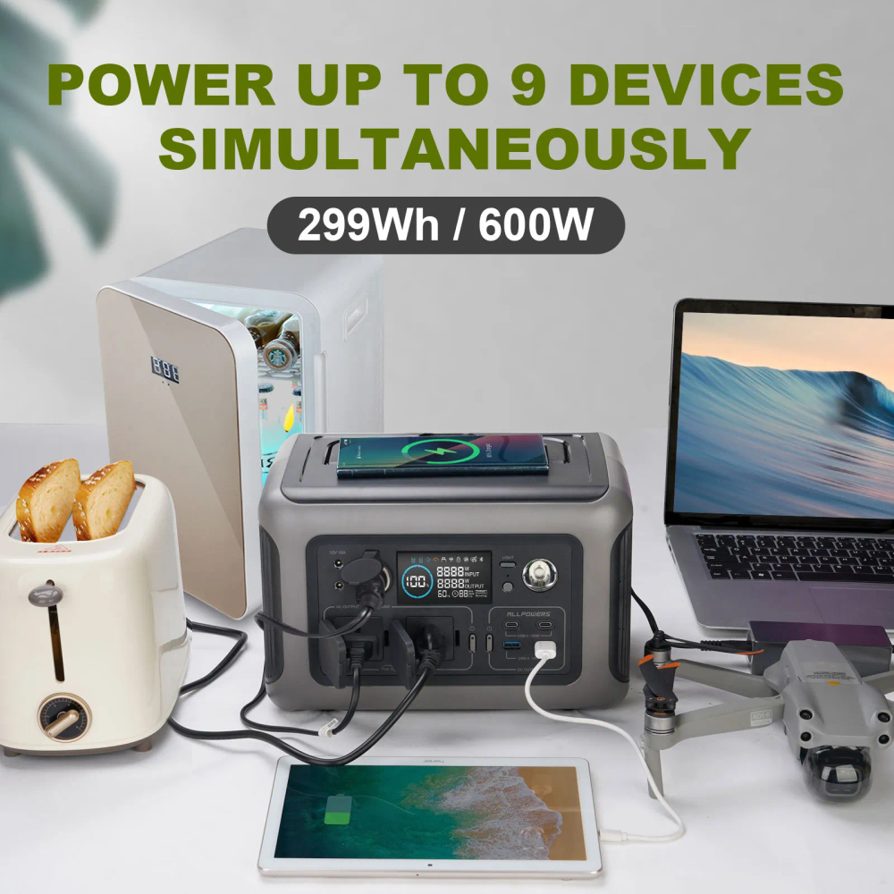 Портативная электростанция allpowers r600 (600W)