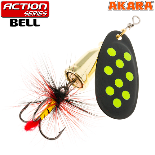 Блесна вращающаяся Akara Action Series Bell 4 10 гр. 1/3 oz. A7