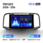 Teyes CC2 Plus 9" для Toyota Venza 2008-2016