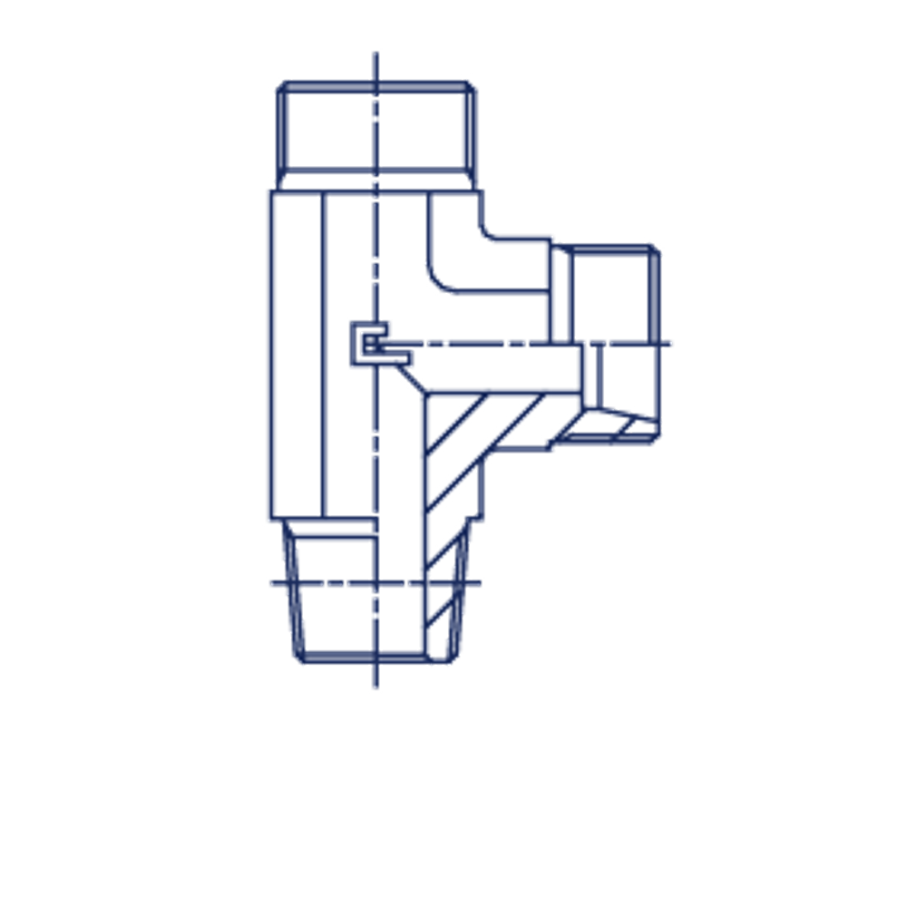 Штуцер FLC DL22 BSPT 3/4 (корпус)