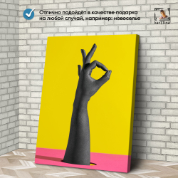 Картина karTTina "Статуи", 150 см х 70 см