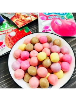 Жевательные конфеты со вкусом Черники 22 г * 12 шт