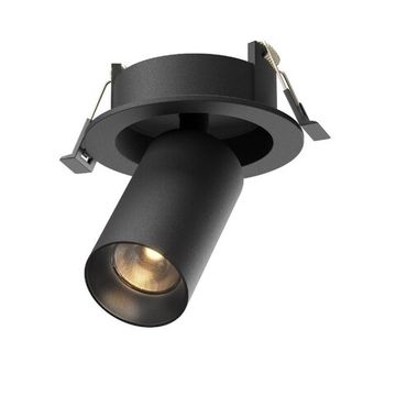 Встраиваемый спот 7W 2700K C071CL-7W2.7K-B чёрный Focus led Maytoni