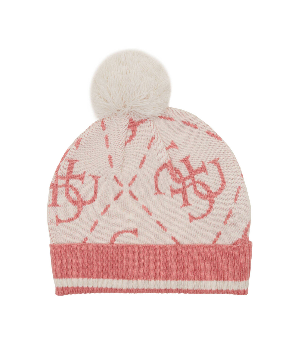 Шапка 4G BEANIE GUESS ACTIVE - розовый(V3BZ03 Z39B0)