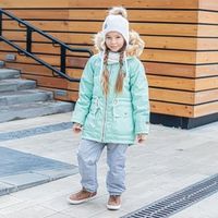 Парка зимняя мембранная на меху "Минт" подростковая