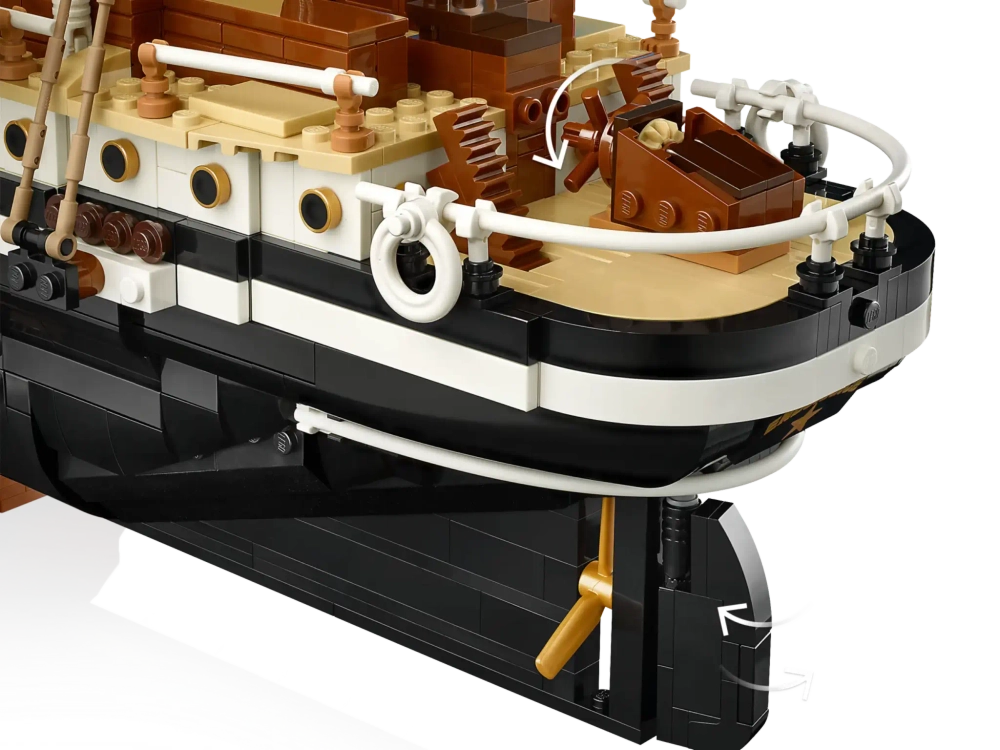 Конструктор LEGO Icons 10335 Модель корабля Выносливость