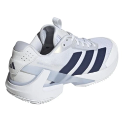 Женские теннисные кроссовки Adidas Adizero Ubersonic 5 W Clay - cloud white/dark blue/crystal sky