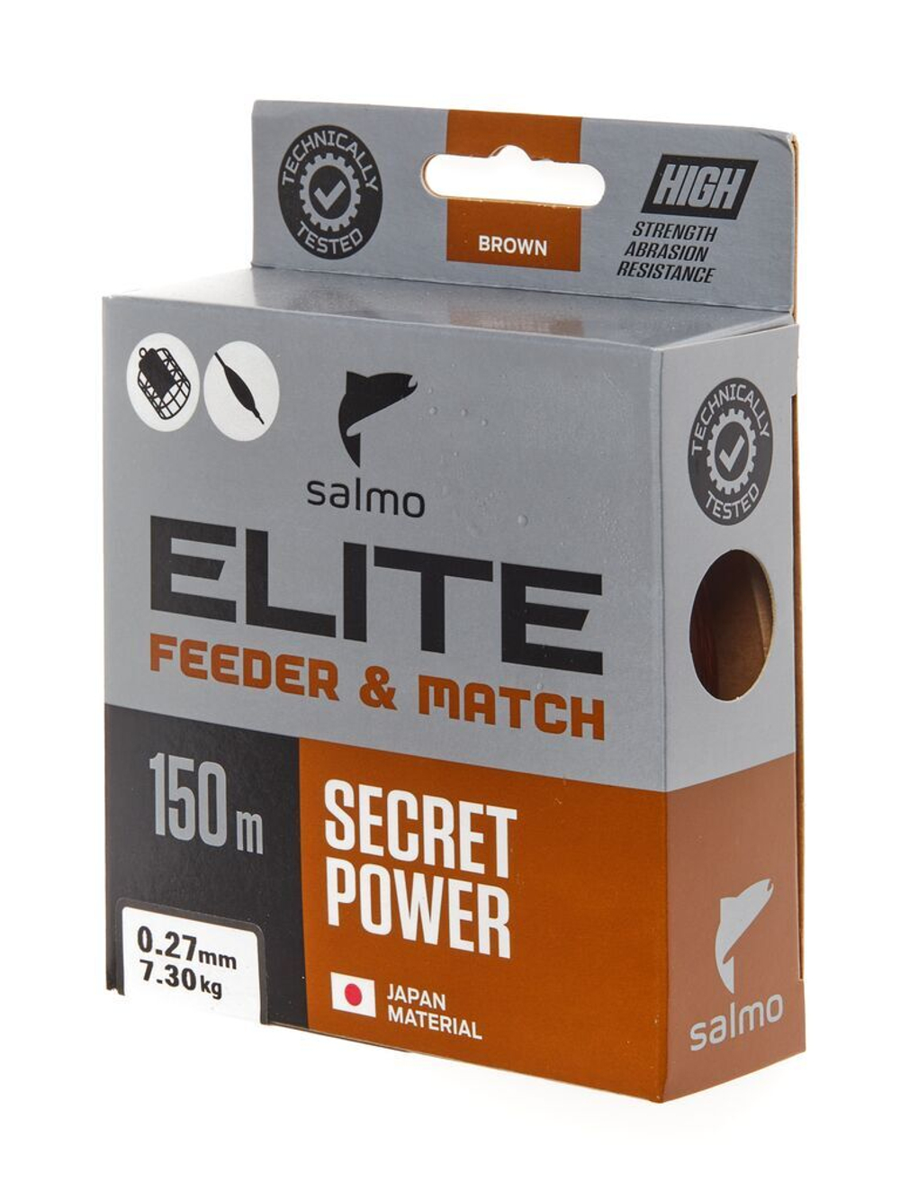 Леска монофильная Salmo Elite FEEDER & MATCH 150 м, 0,27 мм