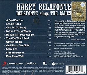 Harry Belafonte / Belafonte Sings The Blues (CD)