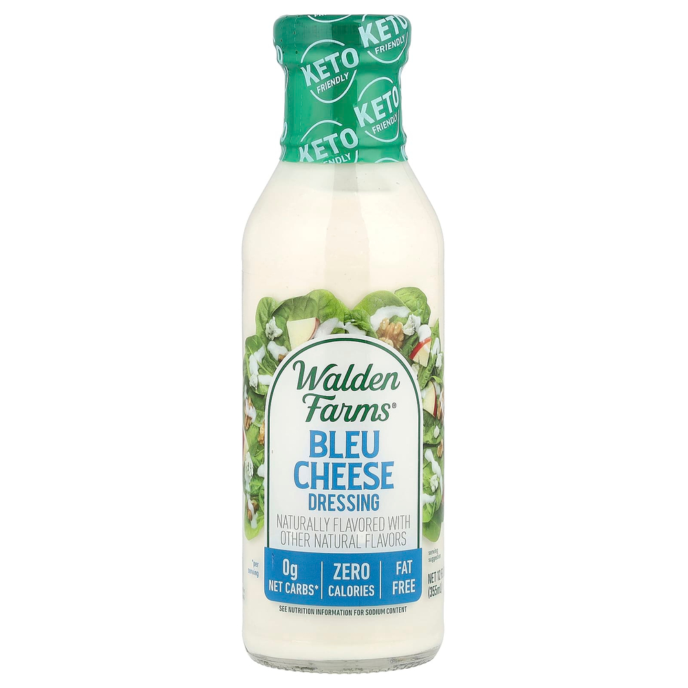 Walden Farms, Заправка, Голубой сыр, 12 жидких унций (355 мл)