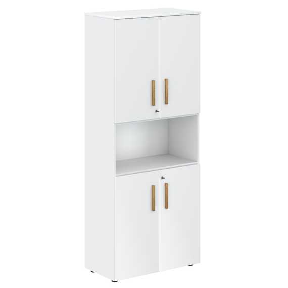 Шкаф с 2-мя комп-ми малых дверей и топом FHC 80.4(Z)  802х429х1983 FORTA