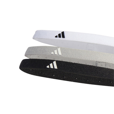 Резинка на голову Adidas Hairband 3PP - black/grey two/white