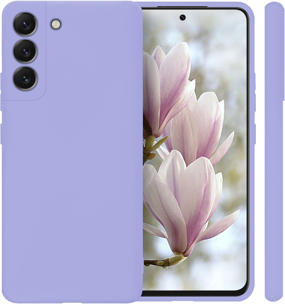 Мягкий Soft Touch чехол из силикона для SAMSUNG GALAXY S22 PLUS с бархатной подкладкой