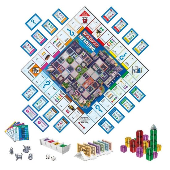 Настольная игра Hasbro Монополия Мегаполис