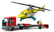 Конструктор LEGO City Great Vehicles 60343 Грузовик для спасательного вертолёта