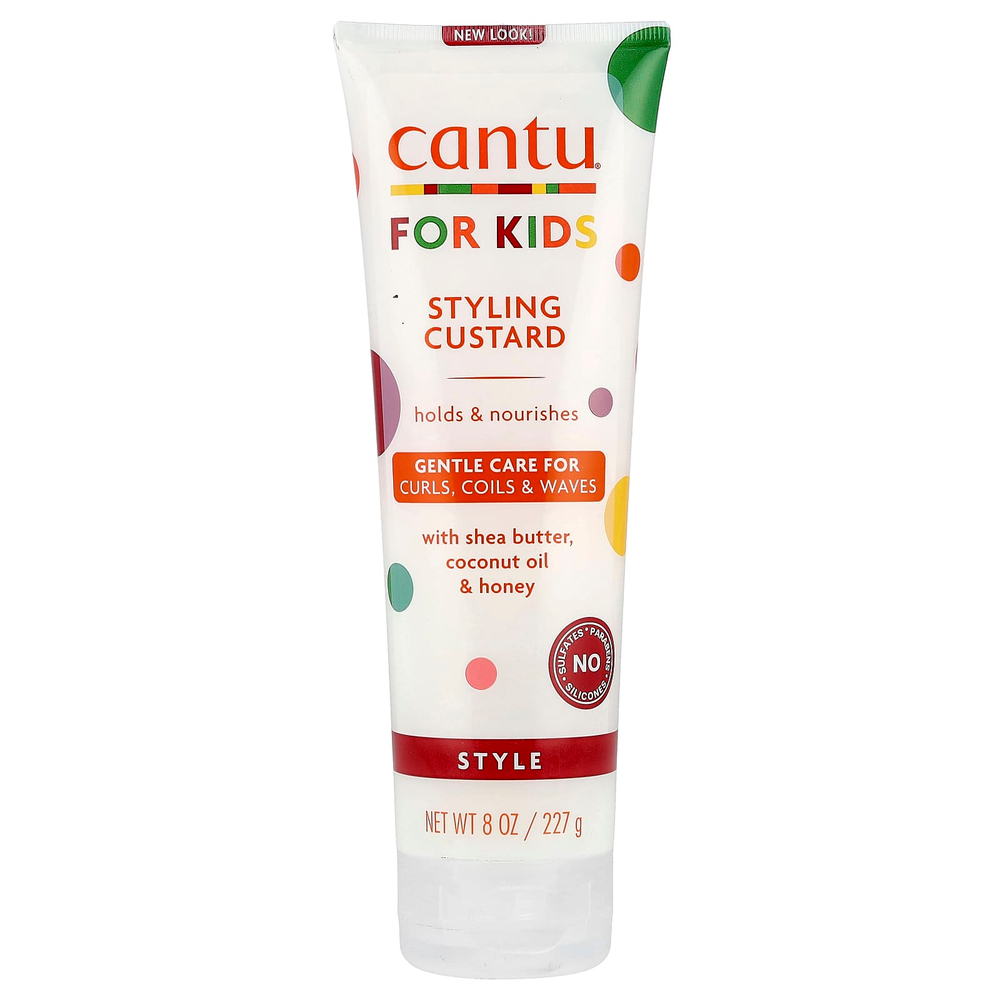 Cantu, Для детей, заварной крем для укладки, для кудрей, для завивки волос, 227 г (8 унций)