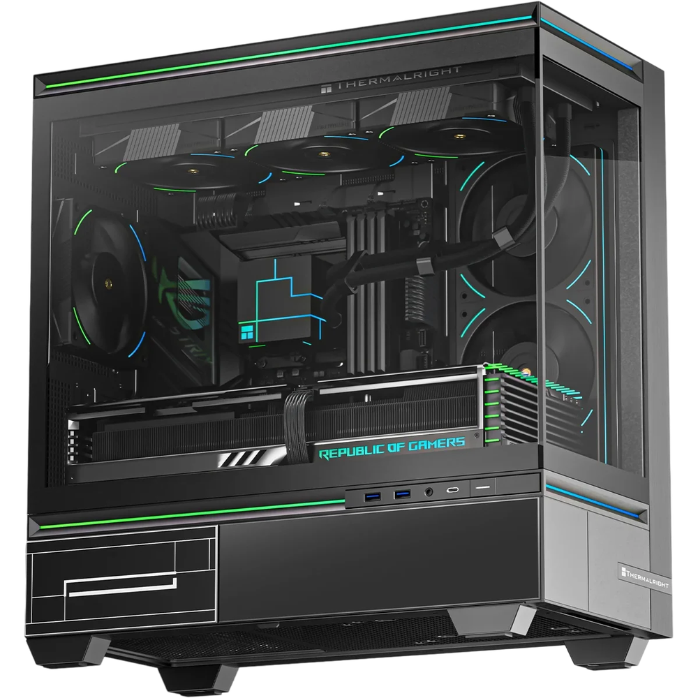 Корпус Thermalright M10 TG Black (TRTLM10B)