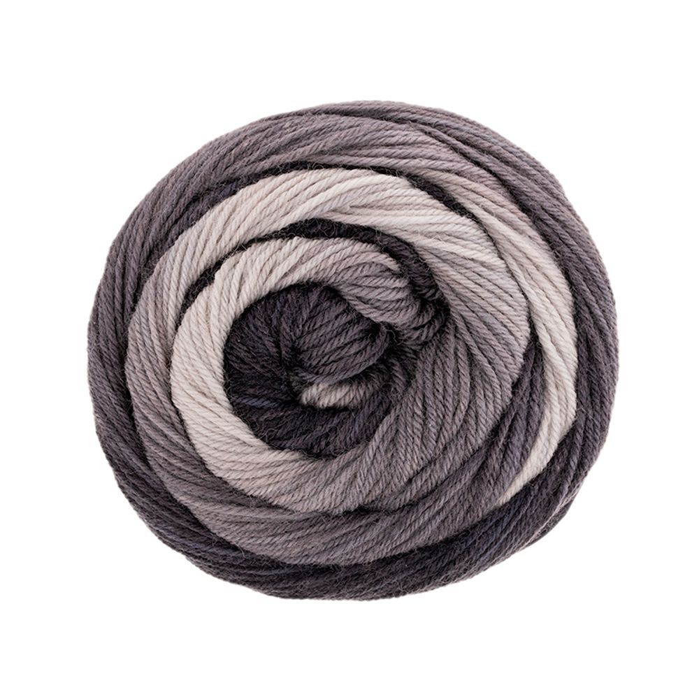 Пряжа Austermann (Аустерманн) Step Merino 6-fath Gots / уп.5 мот. по 150 г, 400м, серый