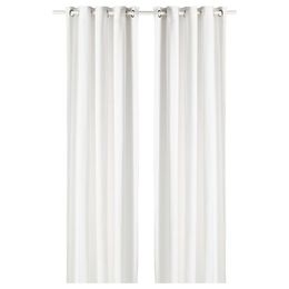 Комплект штор IKEA MOALINA (МОАЛИНА), Белый, 145x250 см, 2 шт