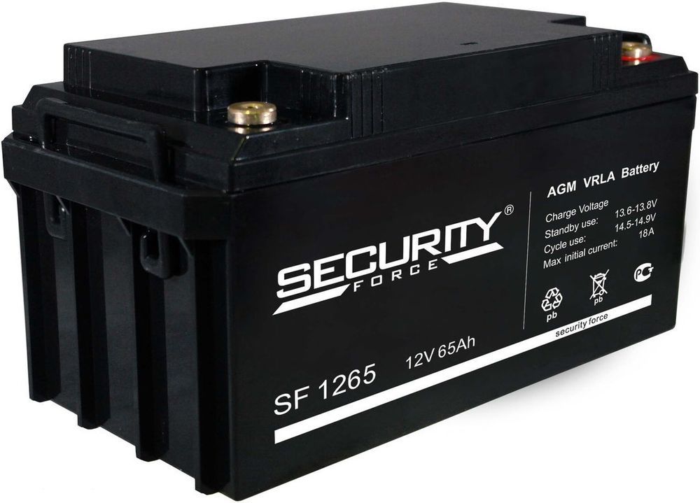 SECURITY FORCE SF 1265 аккумулятор SECURITY FORCE SF 1265 аккумулятор
