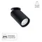 Спот Nodo A3213PL-1BK Arte Lamp