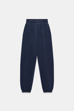 БРЮКИ БУФФИ С ЭФФЕКТОМ ПОТЕРТОСТИ — ZARA