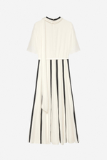 ПЛАТЬЕ С КОНТРАСТНЫМИ ЛЕНТАМИ И ЗАКЛЕПКАМИ — THE ITEM — ZARA