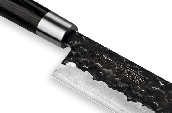 Набор: нож кухонный Samura BLACKSMITH накири 168 мм, SBL-0043C/K