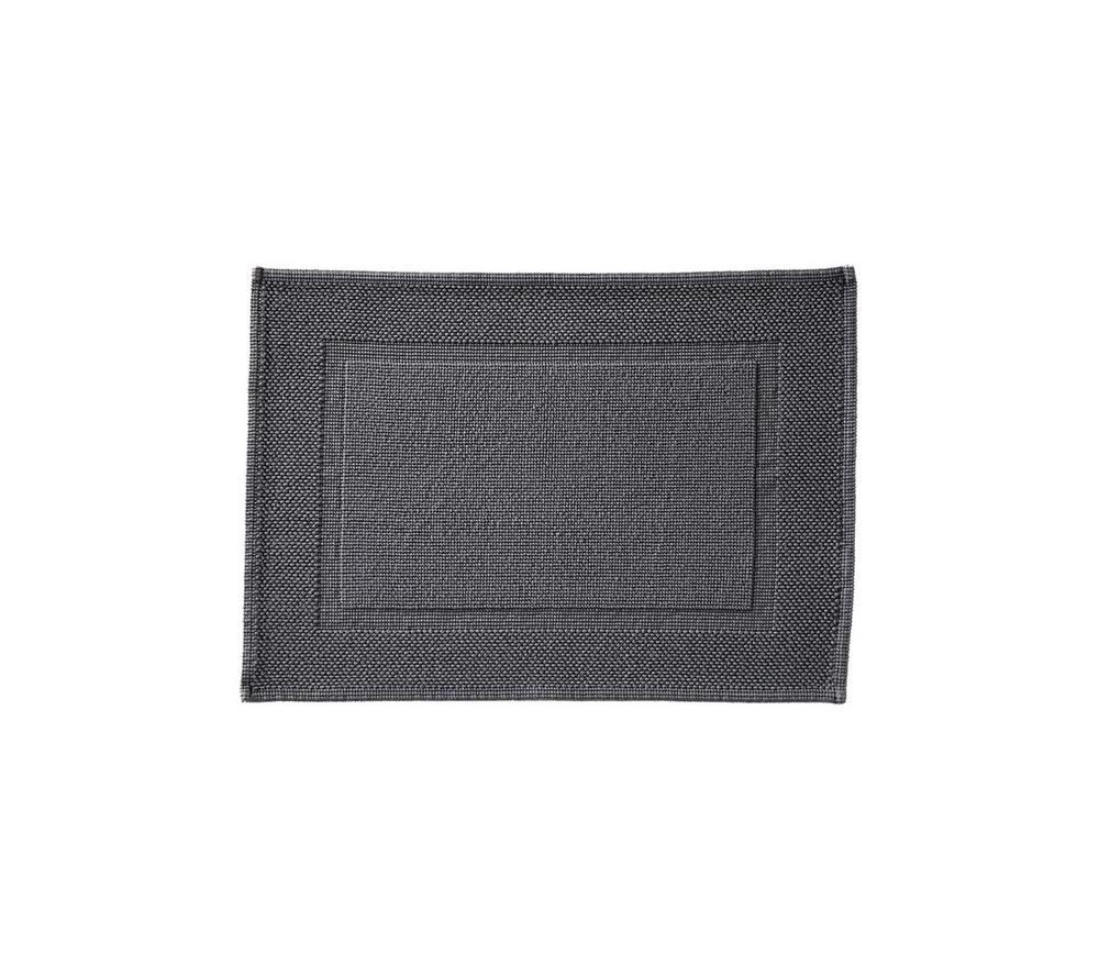 Коврик для ванной COMORES ANTHRACITE 50х60 Blanc des Vosges 50x60 Темно-серый