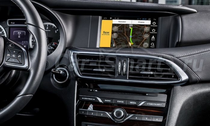 Навигационный блок для Infiniti QX30 2015+ (комплектации с сенсорным экраном) - Parafar PFB800 на Android 9, и