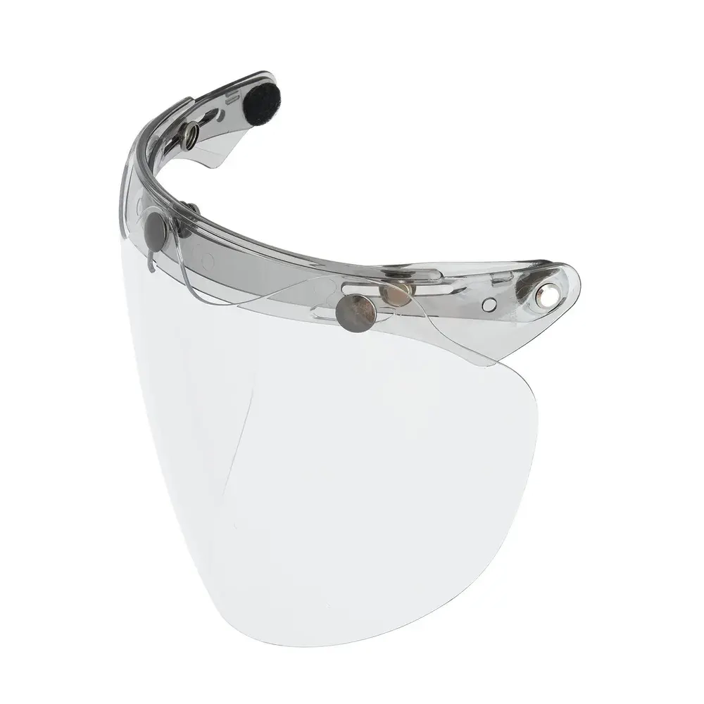визор BUTTON FIX FLAT Clear