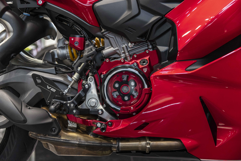 CNC Racing Прозрачная крышка сцепления Ducati V2 (2025 - ) CA511