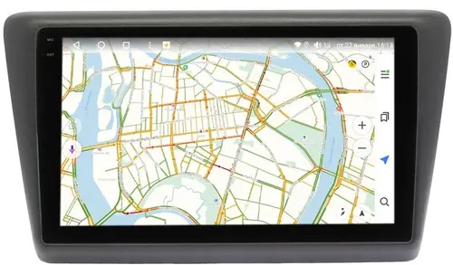 Магнитола для Skoda Rapid 2012-2020 - Vaycar VA65-3032-2K на Android 13, Быстрая, 2K QLED, CarPlay, 4G SIM-слот