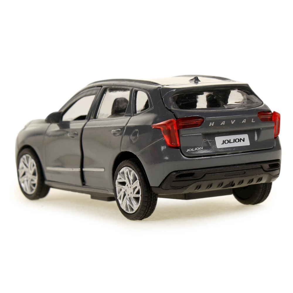 Модель ин. мет. "Haval Jolion" 12см, двери, багаж, темно-серый, коробка JOLION-12-GY (72) (Технопарк)