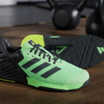 Кроссовки Adidas Dropset 3 (Черно-Салатовые)