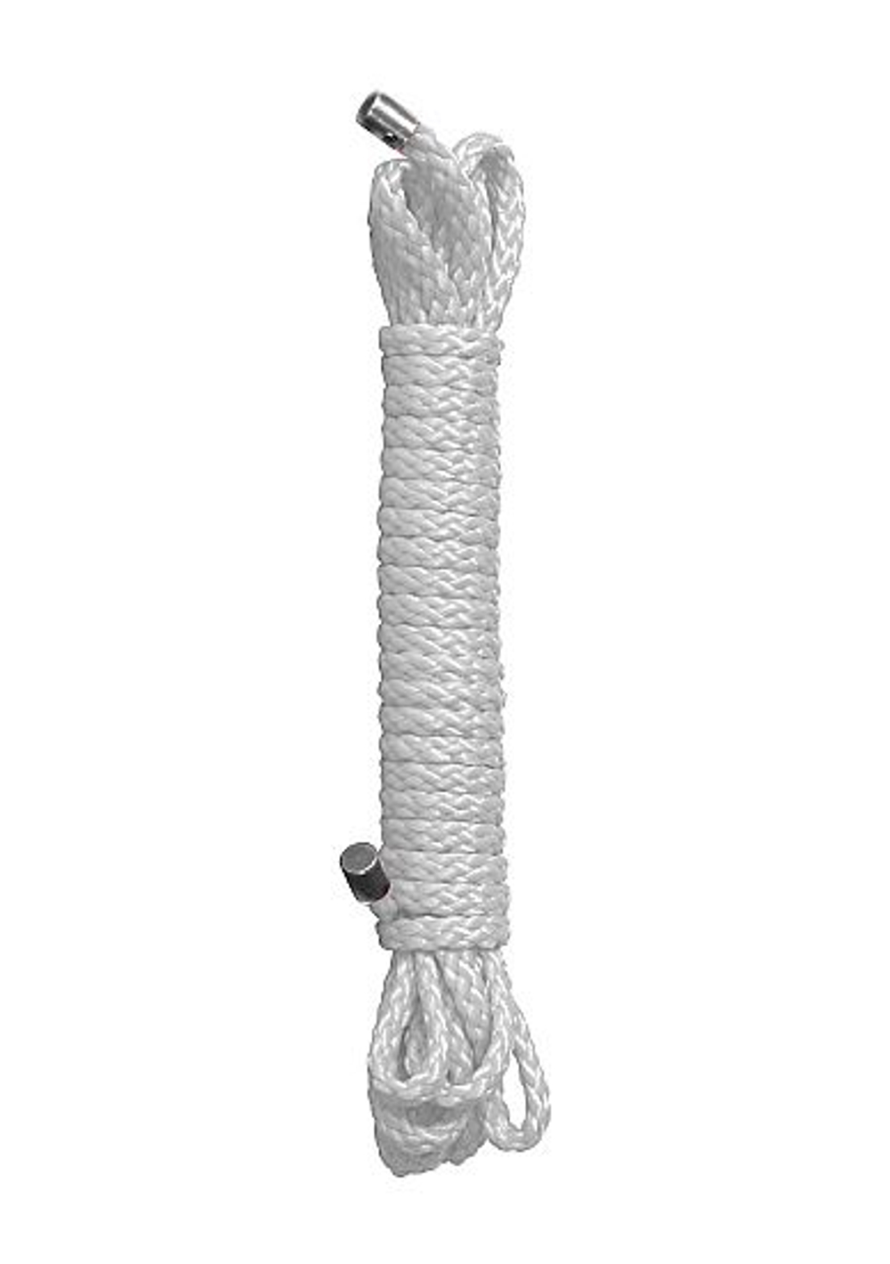 Белая веревка для бандажа Kinbaku - 10 м. (Цвет: белый)