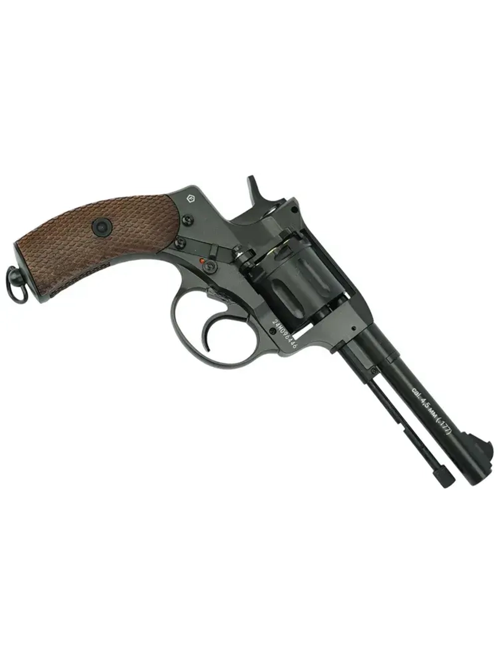 Пневматический револьвер Borner NGT-P Black, кал. 4,5 мм/pellets