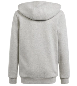 Детская теннисная толстовка Adidas Kids 3 Stripes Full-Zip - grey