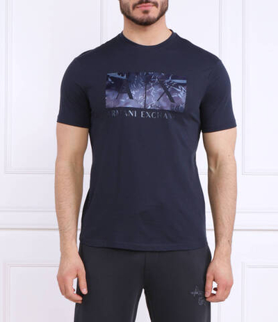 Футболка Armani Exchange - темно-синий(3RZTHA ZJH4Z)