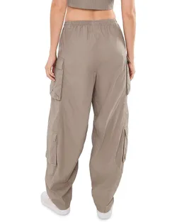 Брюки спортивные женские PUMA ESS Relaxed Barrel Ripstop Cargo Slouchy Pants