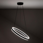 Citilux Дуэт CL719501 LED Люстра подвесная с пультом Чёрная