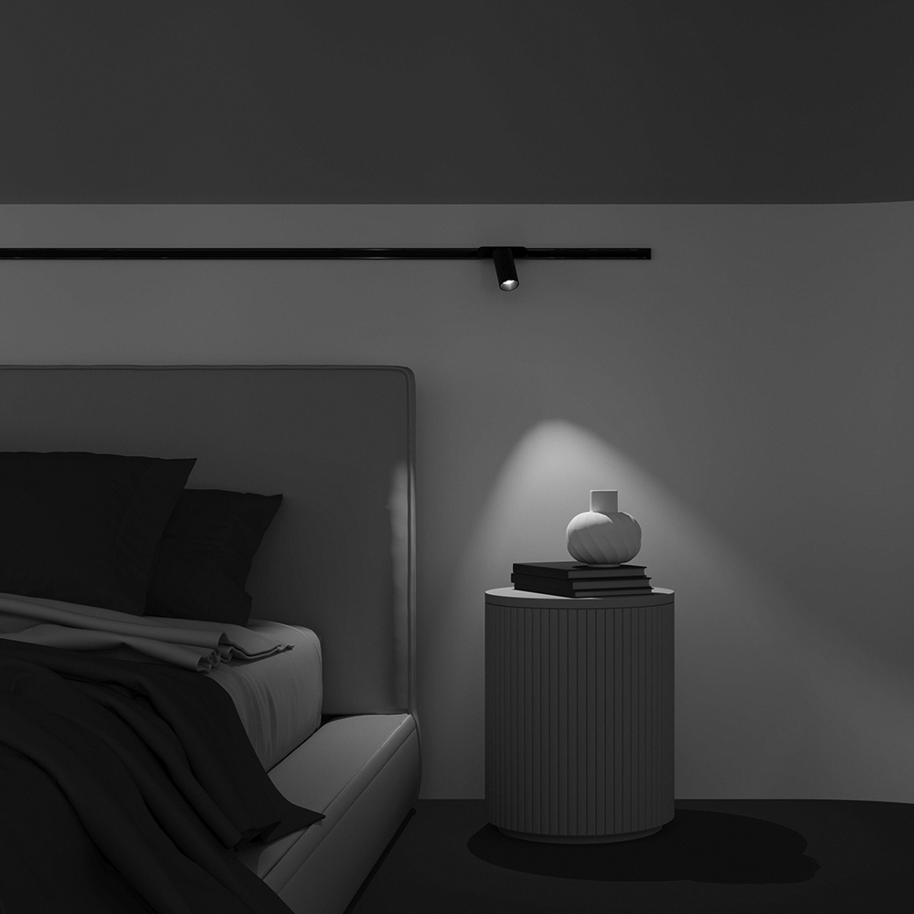 Магнитный трековый светильник Maytoni Focus LEDTR103-1-12W3K-M-B