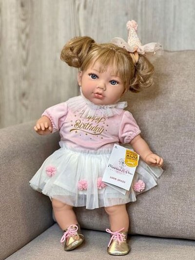 Кукла для девочки 45 cм Алина мягконабивная (M880K)