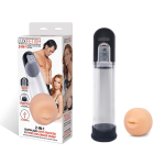 Автоматическая вакуумная помпа-мастурбатор Blowjob Auto Sucker&Penis Enlarger Pump (Цвет: прозрачный)