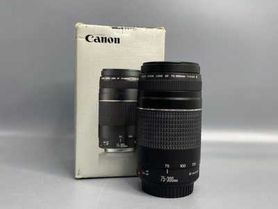 Canon EF 75-300mm f/4-5.6 III микроцарапина на линзе
